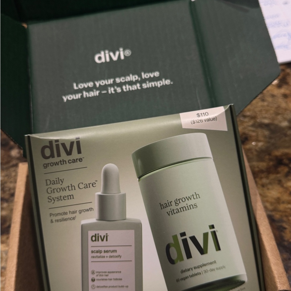 Daily Growth Care System - Hair Growth Vitamins & Scalp Serum (Green)